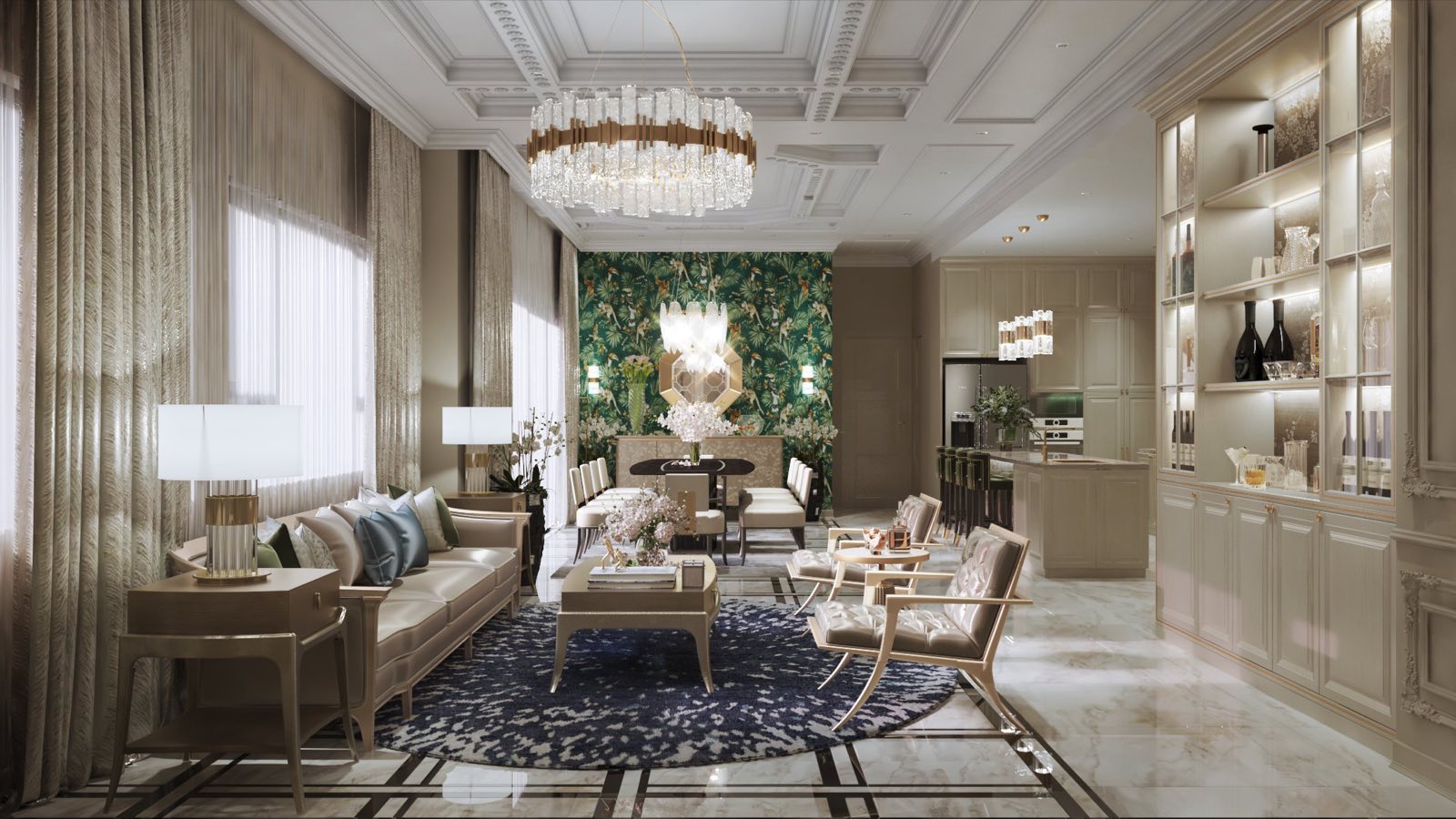 Không gian nội thất tân cổ điển — Sen Boutique Hotel